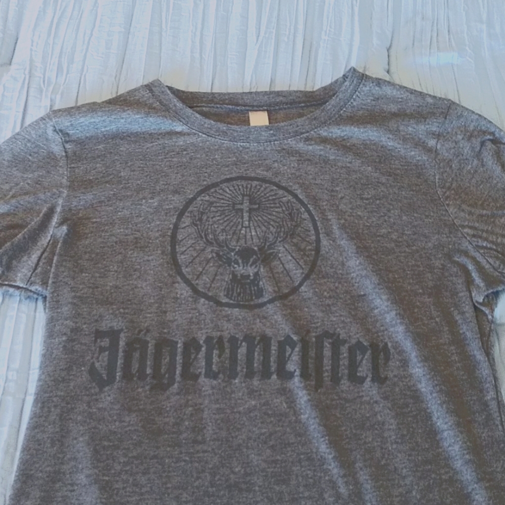 Jagermeister large t-shirt.  Super cute!